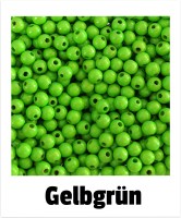Holzperlen 6mm gelbgrün